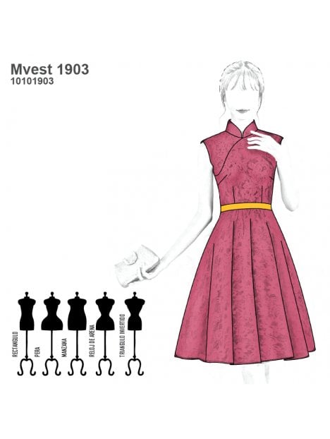 VESTIDO QUIPAO MUJER 1903