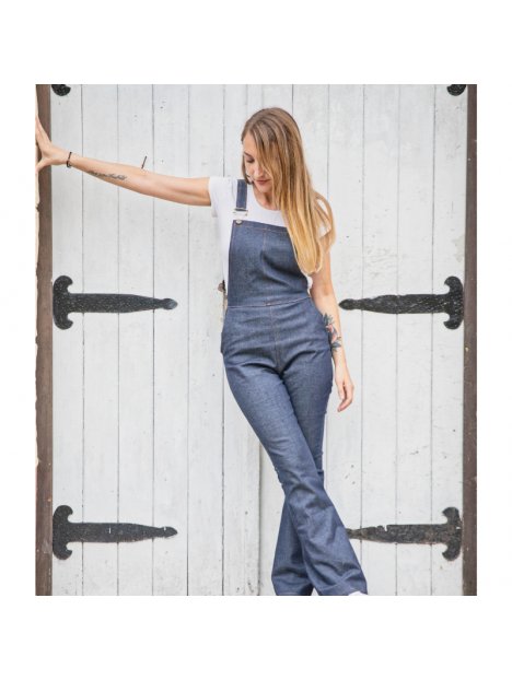 MOLDE: PANTALON JARDINERA MUJER 1608