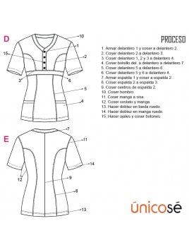 BLUSA TRABAJO RT 1906