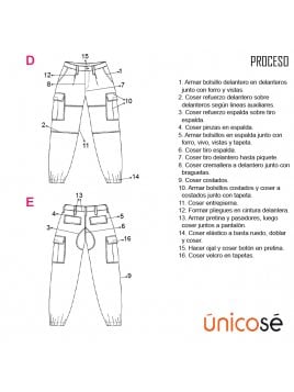PANTALON CARGO TRABAJO RT 1912