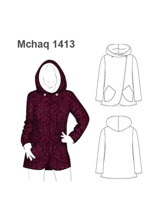 CHAQUETA CRUZADA MUJER 1413