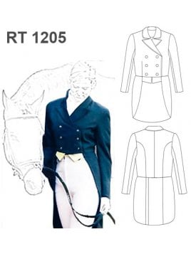 CHAQUETA EQUITACION MUJER 1205