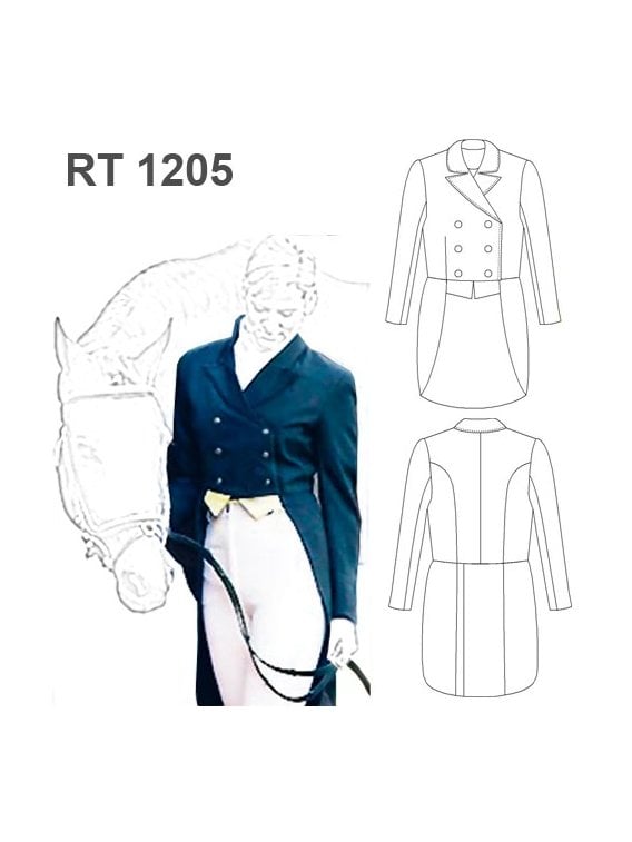 CHAQUETA EQUITACION MUJER 1205