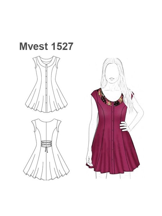 VESTIDO SUELTO MUJER 1527