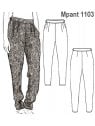 PANTALON BOMBACHO MUJER 1103