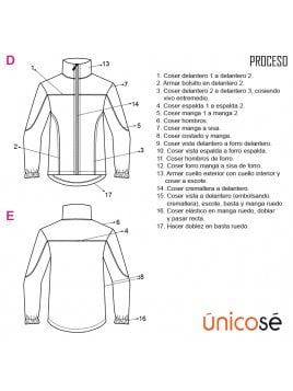 PARKA INFANTIL ESCOLAR 1901