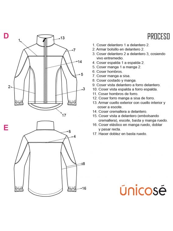 PARKA INFANTIL ESCOLAR 1901