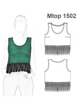 TOP FLECOS MUJER 1502