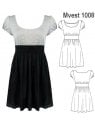 VESTIDO EVASE MUJER 1008