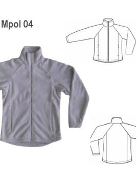 POLERON CHAQUETA MUJER 0904