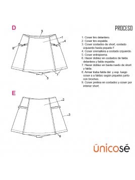 FALDA SHORT ESCOLAR 1903