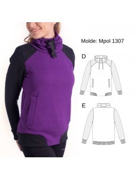 POLERON RAGLAN MUJER 1307