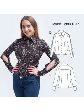 BLUSA CAMISERA MUJER 1807