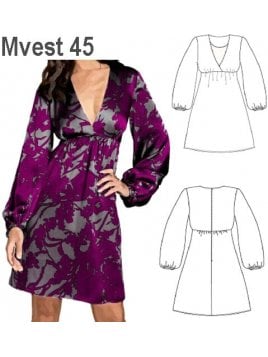 VESTIDO BASICO MUJER 0945