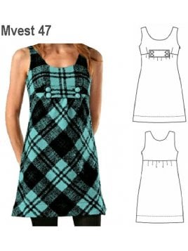 VESTIDO JUMPER MUJER 0947