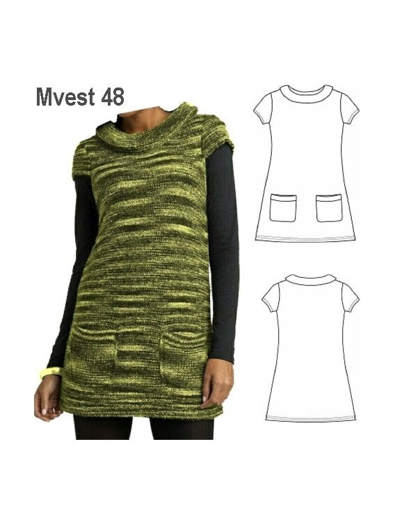 VESTIDO TEJIDO MUJER 0948
