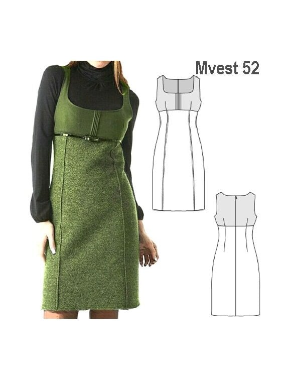 VESTIDO JUMPER MUJER 0952