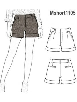 SHORT BASTILLA  MUJER 1105