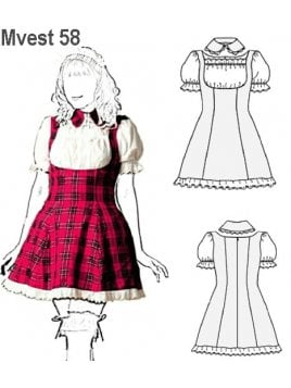 VESTIDO LOLITA MUJER 0958