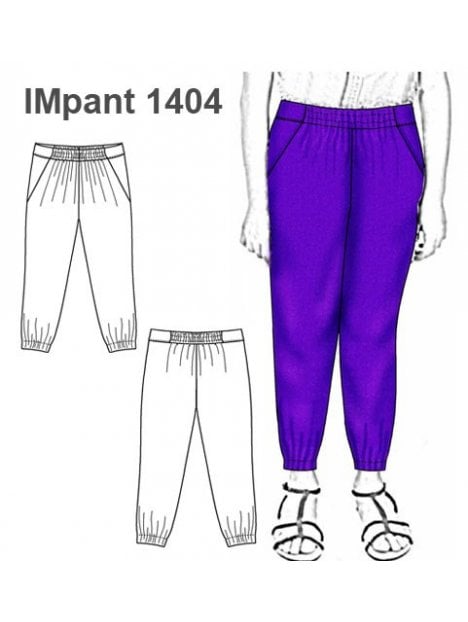 PANTALON BOMBACHO NIÑA 1404