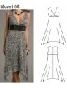 VESTIDO PUNTAS MUJER 0908