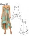 VESTIDO ASIMETRICO MUJER 0918