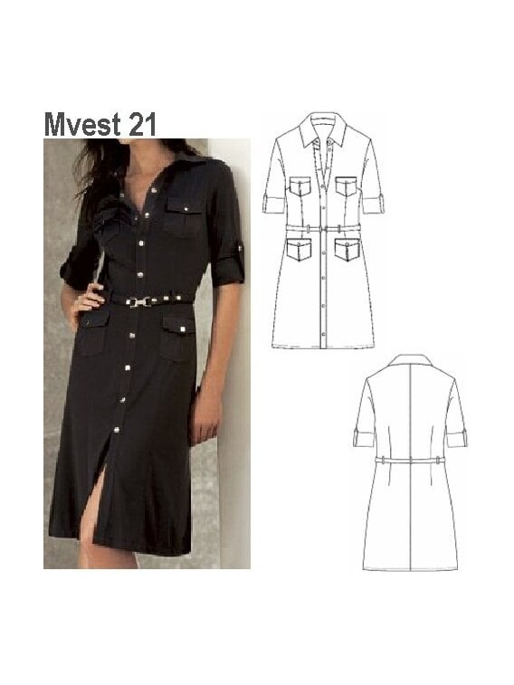 VESTIDO CAMISERO MUJER 0921