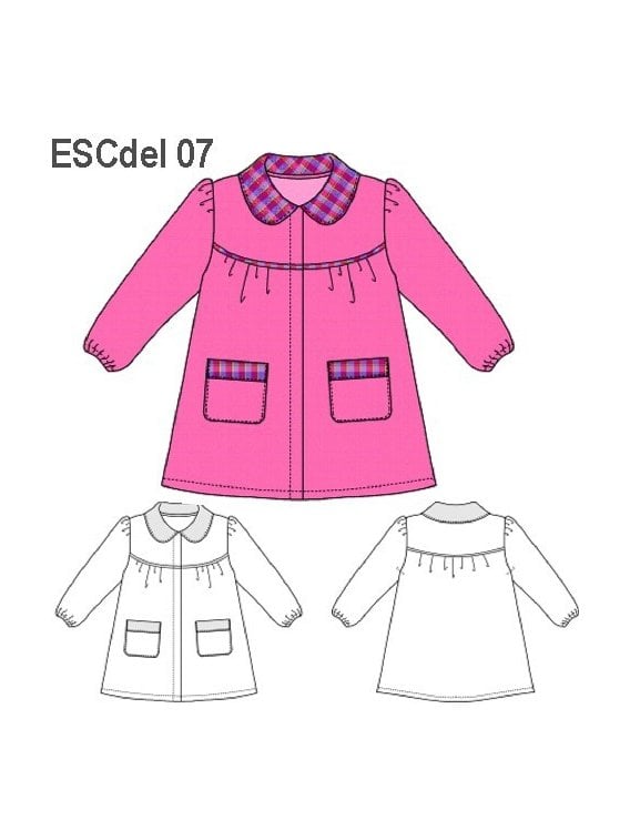 DELANTAL PARVULO ESCOLAR 0907