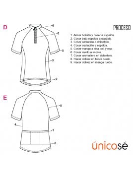 POLERA CICLISTA HOMBRE 0915