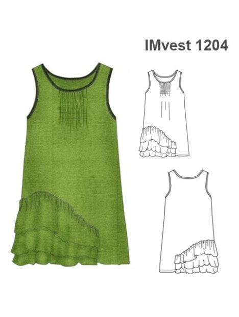 VESTIDO VUELOS COSTADO