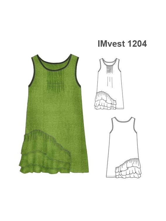 VESTIDO VUELOS COSTADO