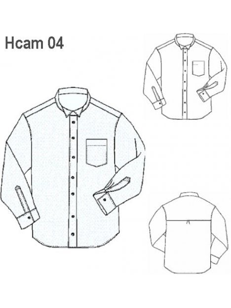 CAMISA CUELLO PALOMA HOMBRE,