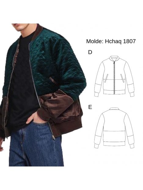 CHAQUETA BOMBER HOMBRE 1807