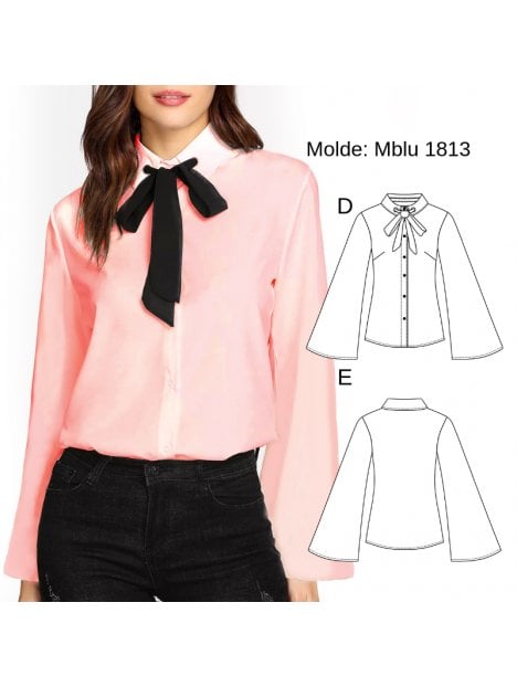 BLUSA CAMISERA MUJER 1813