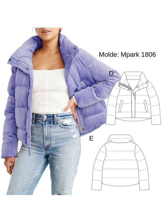 PARKA CORTA MUJER 1806