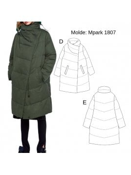PARKA ABRIGO MUJER 1807