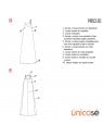 VESTIDO LARGO MUJER 1907