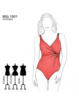 TRAJE DE BAÑO ENTERO MUJER 1901