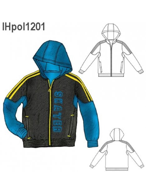 POLERON CORTES NIÑO 1201