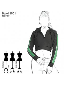 POLERON CORTO MUJER 1901