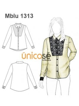 BLUSA CAMISERA MUJER 1313