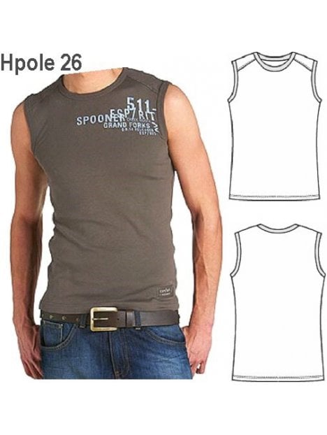 POLERA SIN MANGAS HOMBRE 0926