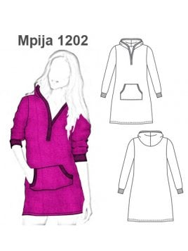 PIJAMA CANGURO MUJER 1202